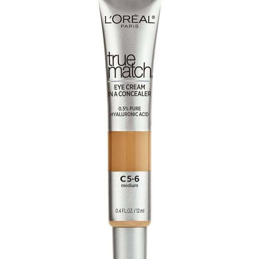 L'Oreal True Match Eye Cream Concealer - C5-6 Medium Moyenne NIB
